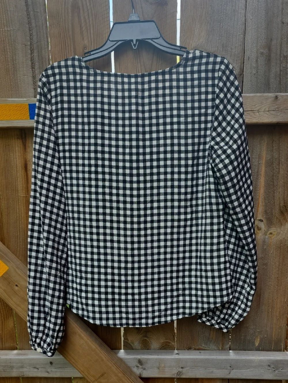 Checkered Blouse - Picture 4 of 4